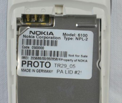Nokia 6100 Proto